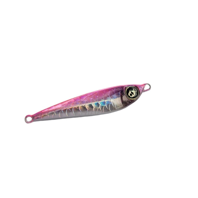 Murrvy Long Cast Metal Jig | Fast Sinking | 40 Gm | 50 Gm | - Fishermanshub40GmPink Silver