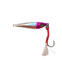 Murrvy Long Cast Metal Jig | Fast Sinking | 40 Gm | 50 Gm | - Fishermanshub40GmPink Head