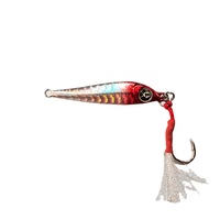 Murrvy Long Cast Metal Jig | Fast Sinking | 40 Gm | 50 Gm | - Fishermanshub40GmRed Head
