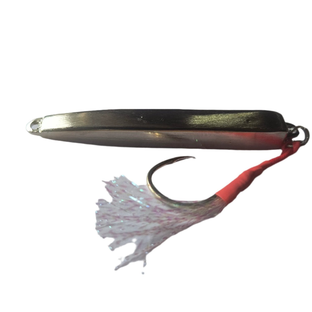 Murrvy Metal Candy Jig Plugs | Topwater | 60 Gm | - FishermanshubBrushed Steel