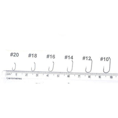 Mustad Alpha Point Classic Dry Single Fly Hook | R50AP | 25 Pcs Per Pack | - Fishermanshub#10