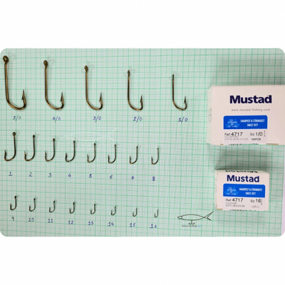 Mustad Hollow Point Limerick 4717 Hooks Box 100