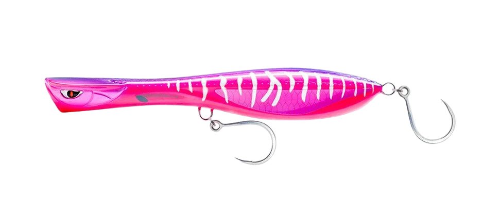 Nomad Design Dartwing Popper Surface Skipping Hard Bait Lure | Popper | Floating | 22 Cm | 100 Gm | - FishermanshubHot Pink Mackerel