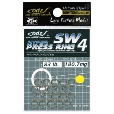 ODZ Hyper Press SW Split Rings - Fishermanshub#4