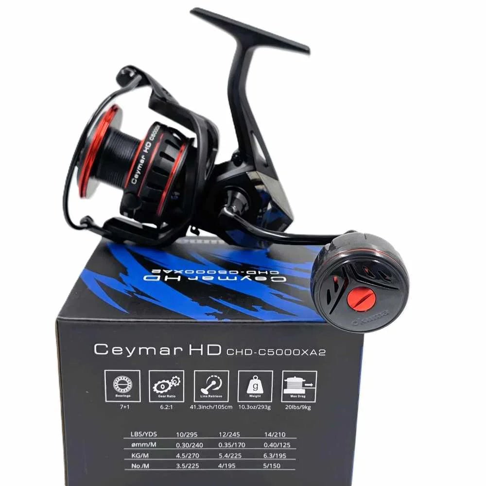 Okuma Ceymar HD Spinning Reel | Special Knob Edition | CHD - C5000 - XA2 | - FishermanshubCHD - C5000XA2