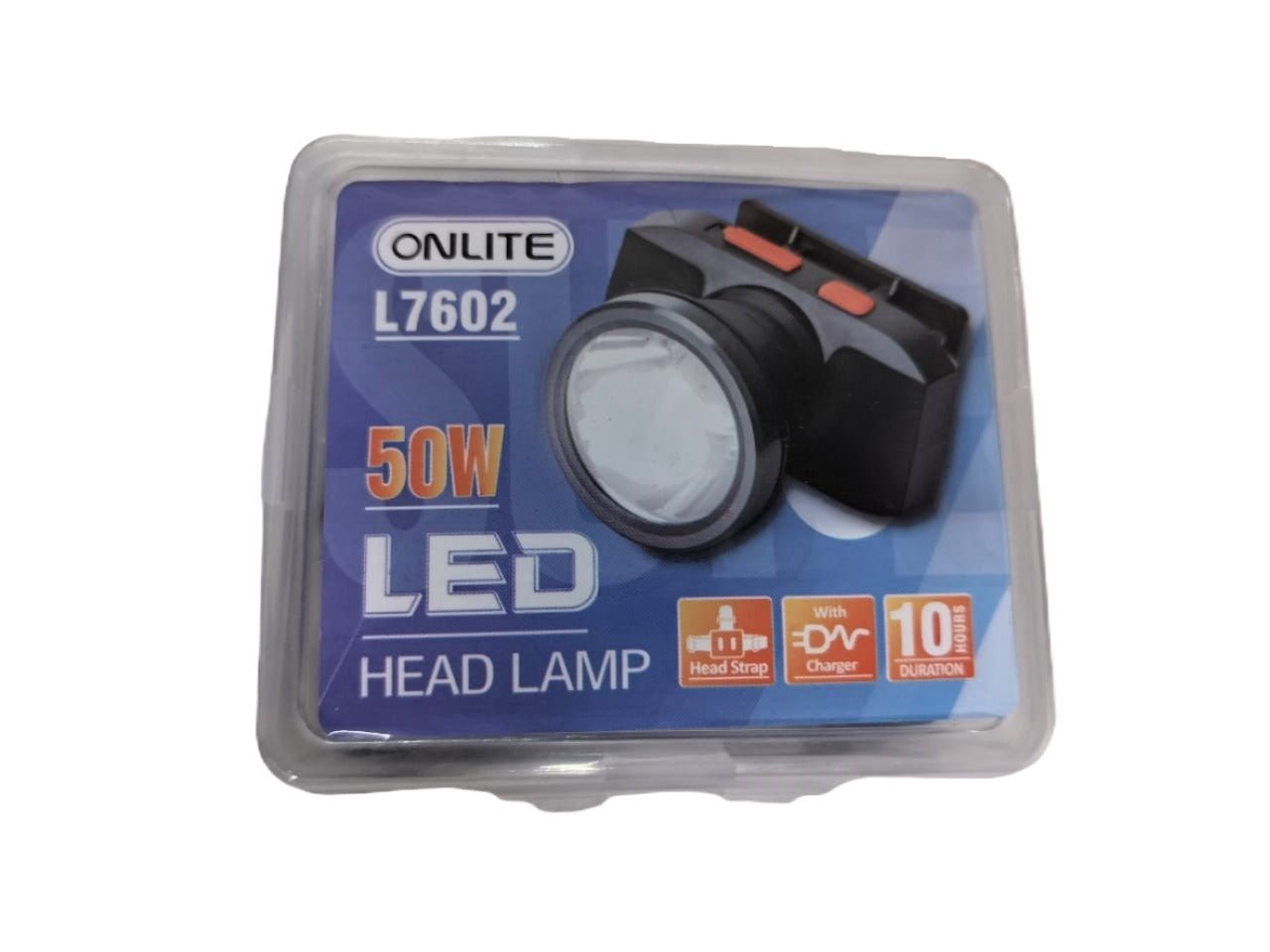 Onlite Rechargeable LED Head Lamp | 50W L7602 | 60W L7609 | - Fishermanshub50W