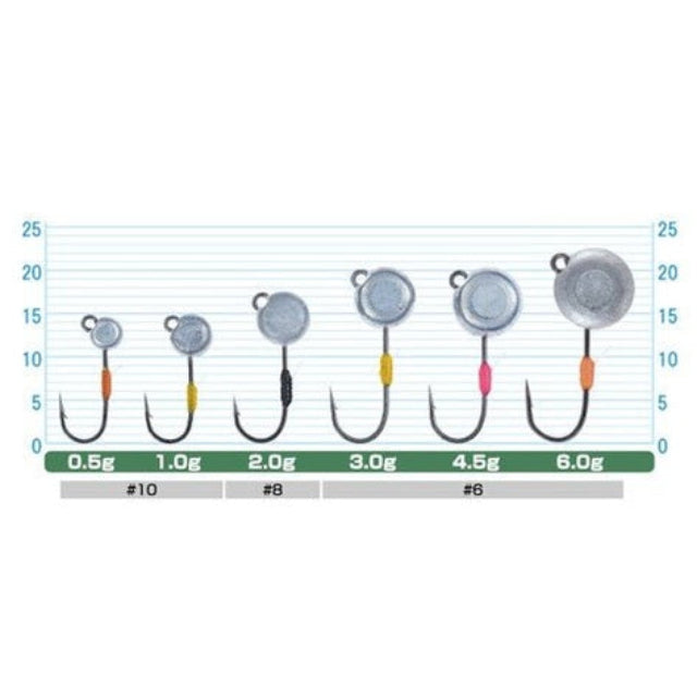 Owner Cultiva 11788 Jigheads | JH-89 | 5 Pcs Per Pack