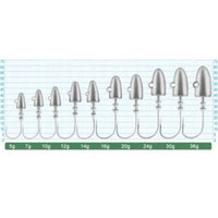 Owner Cultiva SW 11682 Jigheads | JH-61 | 2-3 Pcs Per Pack | - Fishermanshub#3/012Gm