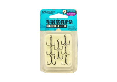 Owner ST - 36BC X S - Owner Treble Hook | 5636 | 5 - 8 Pcs Per Pack | - Fishermanshub8
