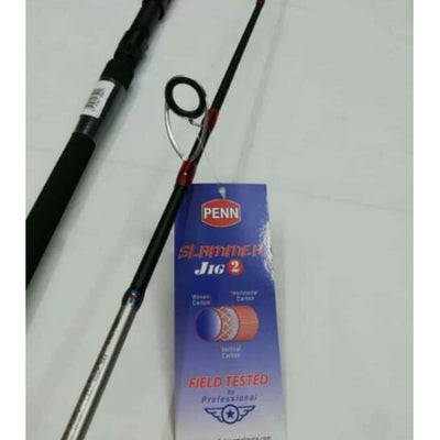 Penn Slammer Jig 2, Jigging Spinning Rod | 6.2Ft | - Fishermanshub6.2Ft/1.88Mt