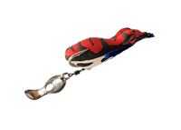 Pexxo Finch Frog Handmade Soft Lure | Floating | 5 Cm | 6 - 7 Gm | - FishermanshubRed