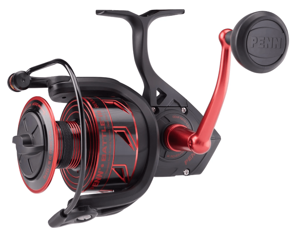 Penn Battle III (3) High Speed Spinning Reel | BTLIII - 8000HS | - FishermanshubBTLIII8000HS