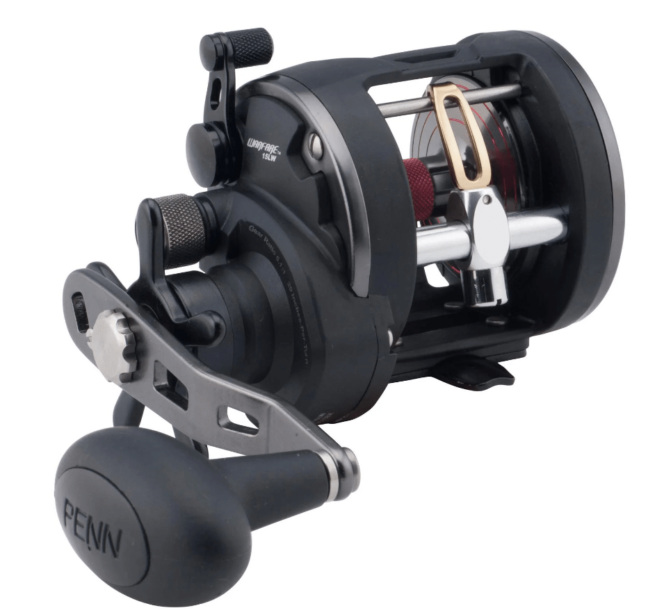 Penn Warfare Level Wind Baitcasting Reel | Trolling Reel | WAR - 15 - LW | WAR - 15 - LWLH | - FishermanshubWAR15LWRight Handed