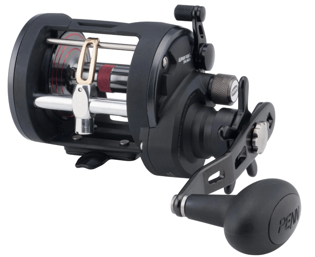 Penn Warfare Level Wind Baitcasting Reel | Trolling Reel | WAR - 20 - LW | WAR - 20 - LWLH | - FishermanshubWAR20LWLHLeft Handed