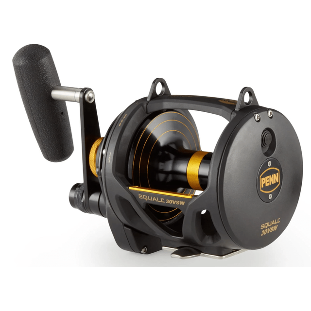 Penn Squall Lever Drag 2 - Speed Conventional Baitcasting Reel Penn Squall Lever Drag 2 - Speed Conventional Baitcasting Reel