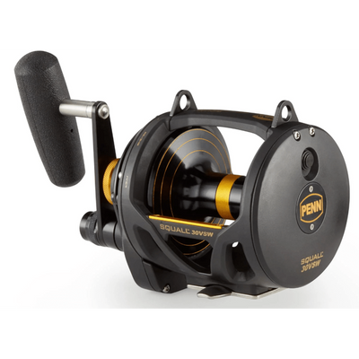 Penn Squall Lever Drag 2 - Speed Conventional Baitcasting Reel | SQL - 30 - VSW | SQL - 50 - VSW | - FishermanshubSQL30VSWRight Handed