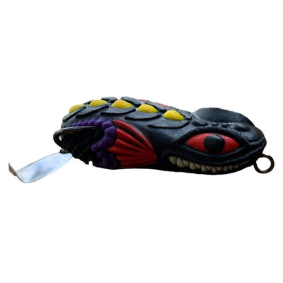 Pexxo Trap Frog Handmade Soft Lure | Floating | 6 Cm | 10 - 11 Gm | - FishermanshubBlack