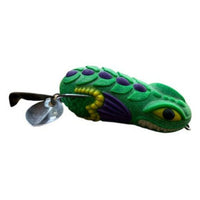 Pexxo Trap Frog Handmade Soft Lure | Floating | 6 Cm | 10 - 11 Gm | - FishermanshubGreen