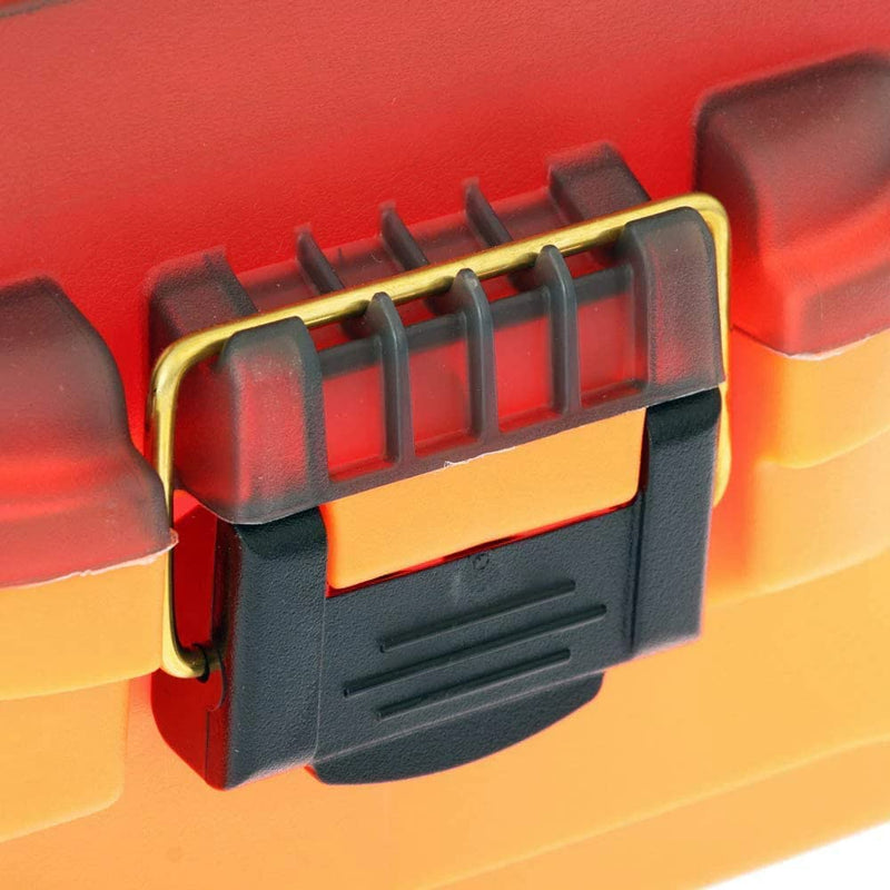 Plano Heavy Duty Tackle Box | Orange | 2 Compartment