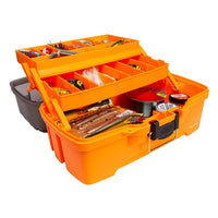 Plano Heavy Duty Tackle Box | Orange | 2 Compartment