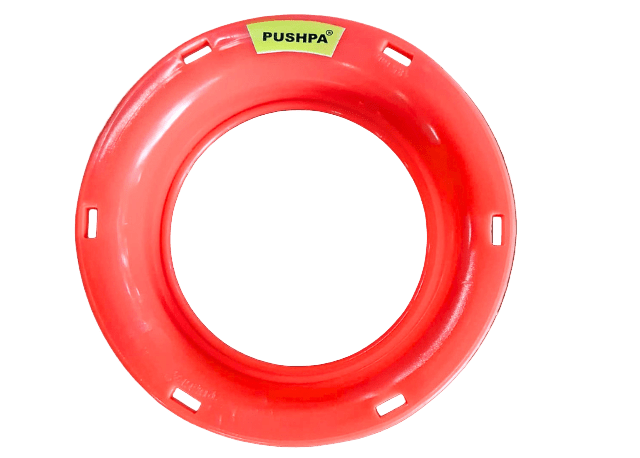 Pushpa Hand Caster Reel For Handline Fishing | - Fishermanshub18.5 x 5.5 CmOrange