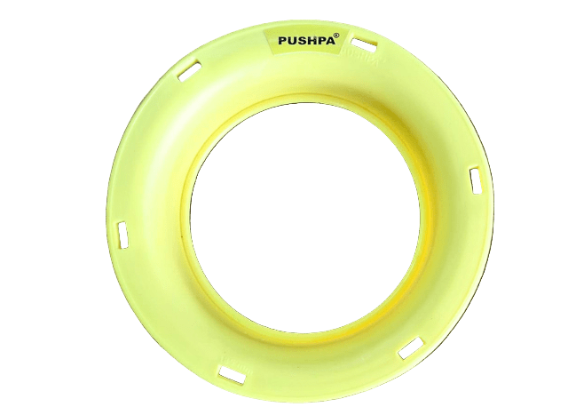 Pushpa Hand Caster Reel For Handline Fishing | - Fishermanshub18.5 x 5.5 CmYellow