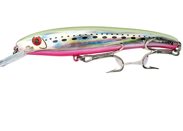 Pushpa Stickered Laser Pro Hard Bait Lure | Floating | 16 Cm | 20 Gm | - FishermanshubPS