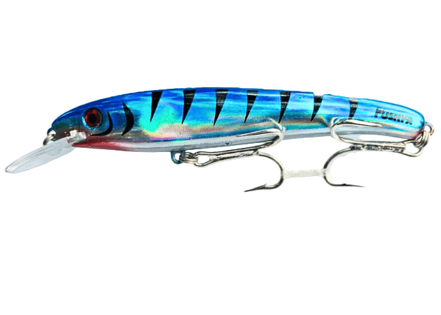 Pushpa Stickered Laser Pro Hard Bait Lure | Floating | 16 Cm | 20 Gm | - FishermanshubS BP - 92