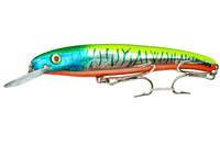 Pushpa Stickered Laser Pro Hard Bait Lure | Floating | 16 Cm | 20 Gm | - FishermanshubS BY - 81