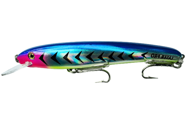 Pushpa Stickered Laser Pro Hard Bait Lure | Floating | 19 Cm | 46 Gm | - FishermanshubSB - 57