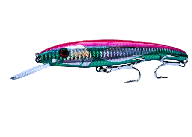 Pushpa Stickered Laser Pro Hard Bait Lure | Floating | 16 Cm | 20 Gm | - FishermanshubSFPR - 122