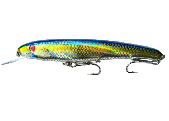 Pushpa Stickered Laser Pro Hard Bait Lure | Floating | 16 Cm | 20 Gm | - FishermanshubSGB - 106