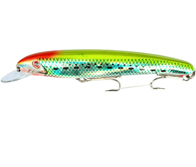 Pushpa Stickered Laser Pro Hard Bait Lure | Floating | 19 Cm | 46 Gm | - FishermanshubS PV - 39