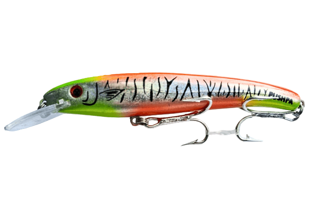 Pushpa Stickered Laser Pro Hard Bait Lure | Floating | 19 Cm | 46 Gm | - FishermanshubSLP - 96