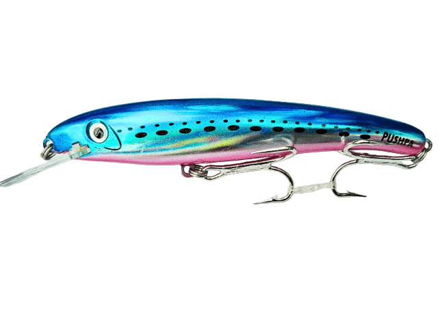 Pushpa Stickered Laser Pro Hard Bait Lure | Floating | 16 Cm | 20 Gm | - FishermanshubSNBR - 143