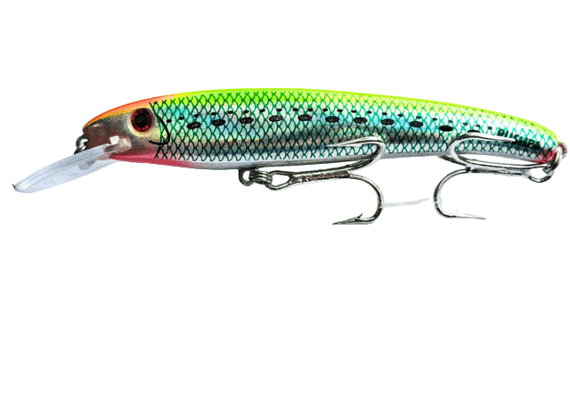 Pushpa Stickered Laser Pro Hard Bait Lure | Floating | 16 Cm | 20 Gm | - FishermanshubSLN - 100