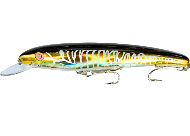 Pushpa Stickered Laser Pro Hard Bait Lure | Floating | 19 Cm | 46 Gm | - FishermanshubSNYW - 146
