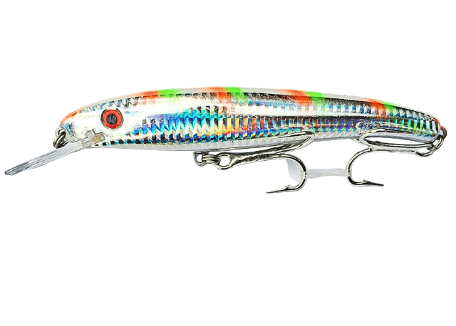 Pushpa Stickered Laser Pro Hard Bait Lure | Floating | 16 Cm | 20 Gm | - FishermanshubSOG
