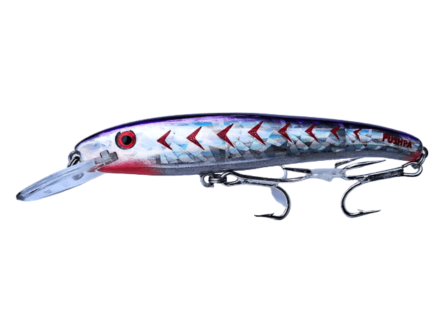 Pushpa Stickered Laser Pro Hard Bait Lure | Floating | 16 Cm | 20 Gm | - FishermanshubSVRO - 85