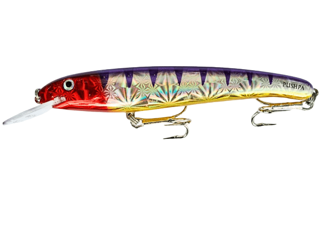 Pushpa Stickered Laser Pro Hard Bait Lure | Floating | 16 Cm | 20 Gm | - FishermanshubSVT - 27