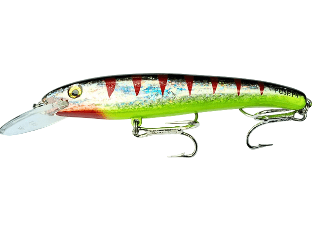 Pushpa Stickered Laser Pro Hard Bait Lure | Floating | 16 Cm | 20 Gm | - FishermanshubSWBT - 23