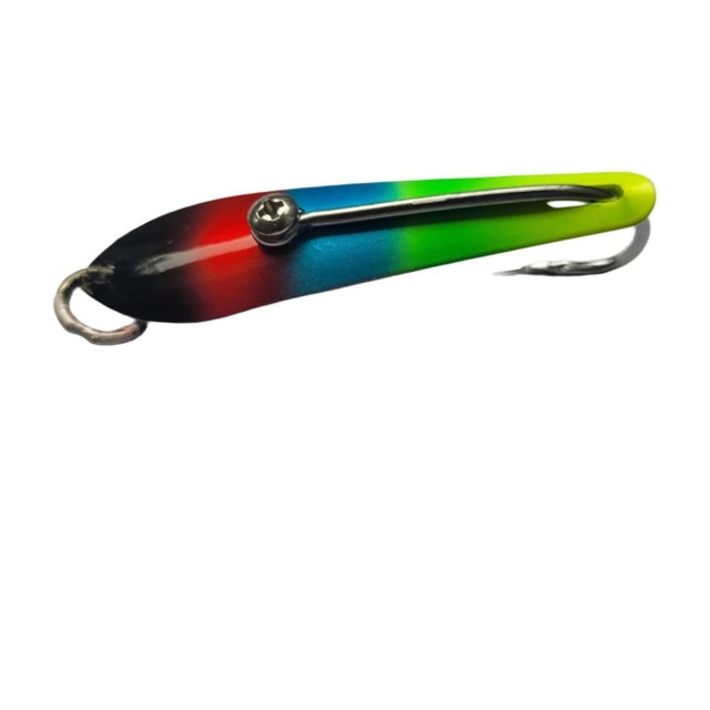 Pushpa Trolling Fishing Spoon | Single Hook | Sinking | 8 Cm, 14 Gm | 10 Cm, 23 Gm | - Fishermanshub#3/0BRB