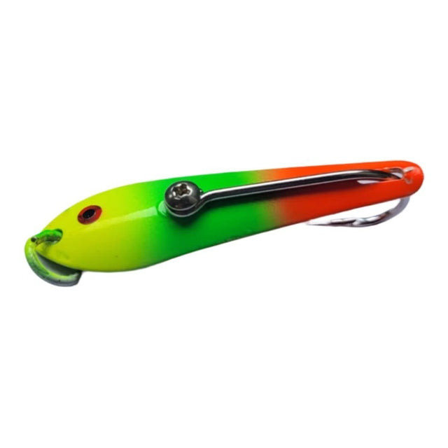 Pushpa Trolling Fishing Spoon | Single Hook | Sinking | 8 Cm, 14 Gm | 10 Cm, 23 Gm | - Fishermanshub#3/0YGO
