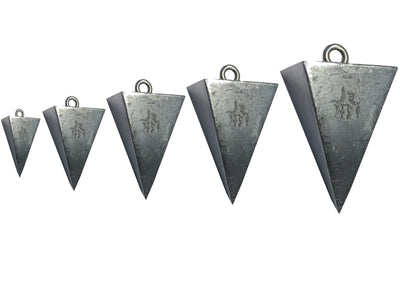 Fishing Pyramid Sinkers Weights - Fishermanshub50Gm