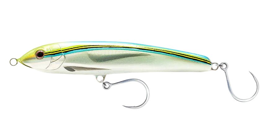 Nomad Design Riptide Surface Lipless Hard Bait Lure | Floating | 20 Cm | 90 Gm | - FishermanshubFusilier