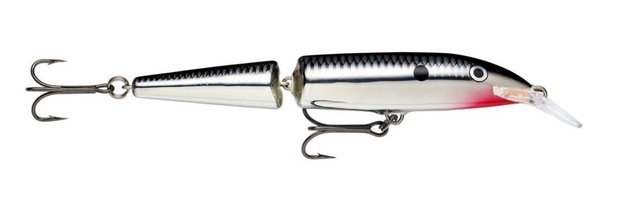 Rapala Jointed Hardbait Lures | Floating | Trolling Lures | 11 Cm | 9 Gm | - FishermanshubChrome