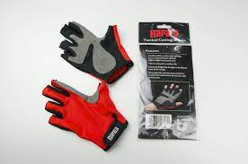 Rapala Tactical Casting Gloves-M/L Red