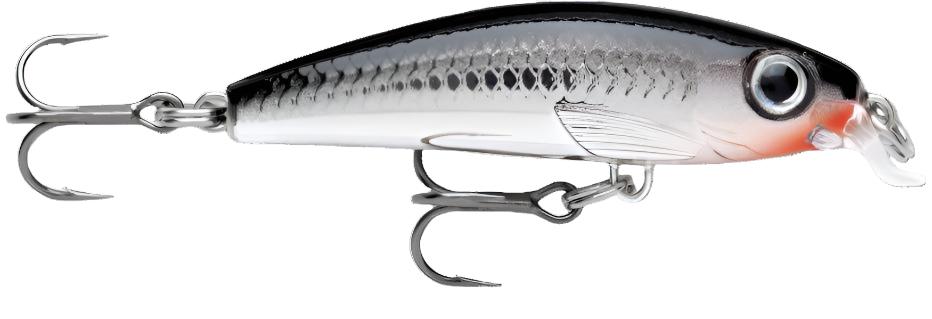 Rapala Ultra Light Minnow | Slow Sinking | 4 Cm | 3 Gm | - FishermanshubChrome