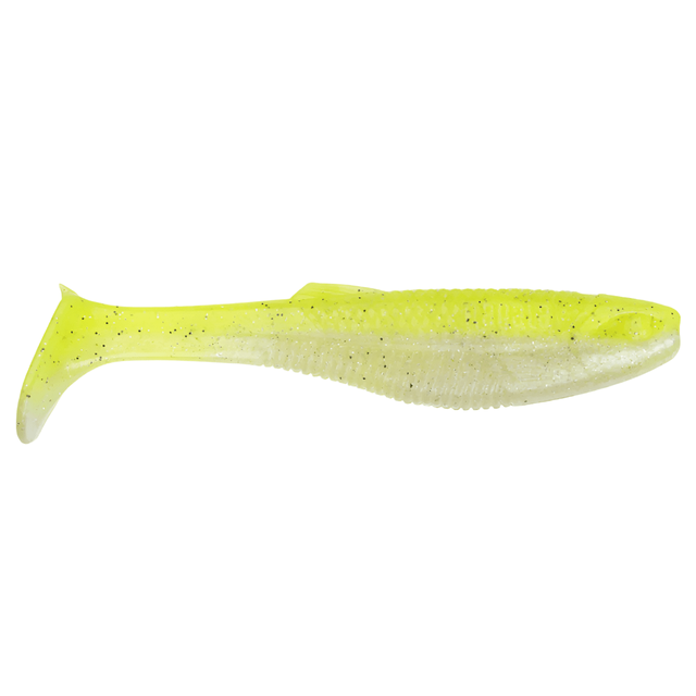 Rapala CrushCity Heavy Hittler Soft Plastic Lure | 4 Inch | 5 Pcs Per Pack | - FishermanshubNeon Pearl
