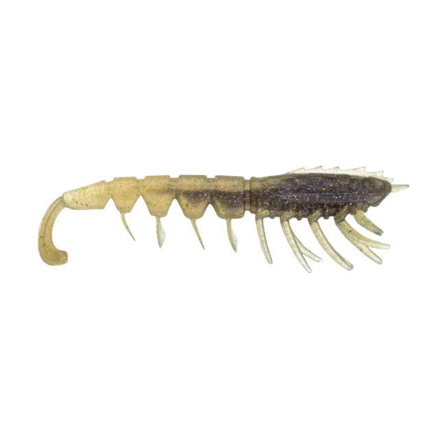 Rapala CrushCity Imposter Shrimp/ Prawn Shaped Soft Plastic Lure | 2.5 Inch | 7 Pcs Per Pack |Purple_Haze